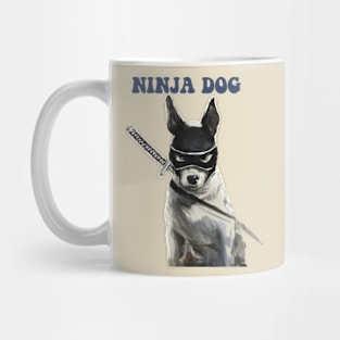 Ninja dog Mug